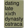 Dating Late XIXth Dynasty Ostraca door M. Collier