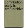 Contribution early isin craft archive door Ferwerda