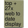 Top + 27x Web to Date display by Unknown