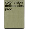 Color vision deficiencies proc. by Unknown