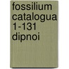 Fossilium catalogua 1-131 dipnoi by Schultze
