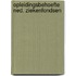 Opleidingsbehoefte ned. ziekenfondsen