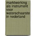 Marktwerking als instrument voor waterschaarste in Nederland