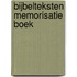 Bijbelteksten memorisatie boek