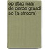 Op stap naar de derde graad so (a-stroom)
