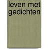 Leven met gedichten door Joseph Diemer
