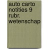 Auto carto notities 9 rubr. wetenschap door Joseph Diemer
