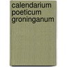 Calendarium poeticum groninganum door Diemer