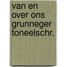 Van en over ons grunneger toneelschr. door Joseph Diemer