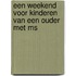 Een weekend voor kinderen van een ouder met MS