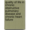 Quality of life in chronic obstructive pulmonary disease and chronic heart failure by R. Arnold