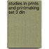 Studies in prints and printmaking set 3 dln