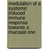 Modulation of a systemic induced immune response towards a mucosal one