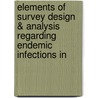 Elements of survey design & analysis regarding endemic infections in door F. Boelaert
