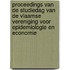 Proceedings van de studiedag van de Vlaamse vereniging voor epidemiologie en Economie