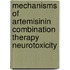 Mechanisms of artemisinin combination therapy neurotoxicity