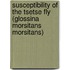 Susceptibility of the tsetse fly (glossina morsitans morsitans)