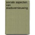 Sociale aspecten van stadsvernieuwing