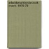 Arbeidsmarktonderzoek invent. 1976-79