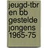 Jeugd-tbr en bb gestelde jongens 1965-75