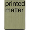 Printed matter by R. Barba