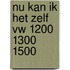 Nu kan ik het zelf vw 1200 1300 1500