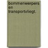 Bommenwerpers en transportvliegt.