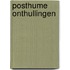 Posthume onthullingen