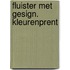 Fluister met gesign. kleurenprent