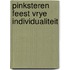 Pinksteren feest vrye individualiteit