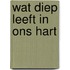 Wat diep leeft in ons hart