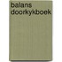 Balans doorkykboek