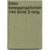 Biblo beleggingsfichier 144 lente 2-talig door Onbekend