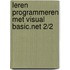 Leren programmeren met Visual Basic.Net 2/2