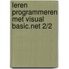 Leren programmeren met Visual Basic.Net 2/2 door R. Frans