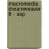 Macromedia dreamweaver 8 - asp
