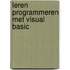 Leren programmeren met visual basic