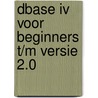 Dbase iv voor beginners t/m versie 2.0 door Frans