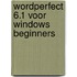 Wordperfect 6.1 voor windows beginners