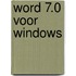 Word 7.0 voor windows