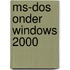 MS-DOS onder Windows 2000
