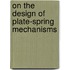On the design of plate-spring mechanisms