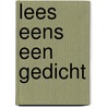 Lees eens een gedicht by Deel