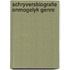 Schryversbiografie onmogelyk genre