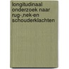 Longitudinaal onderzoek naar rug-,nek-en schouderklachten door S. van den Heuvel