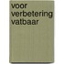 Voor verbetering vatbaar