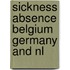 Sickness absence belgium germany and nl