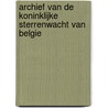 Archief van de Koninklijke Sterrenwacht van Belgie by G. Maes