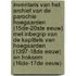 Inventaris van het archief van de parochie Hoegaarden (15de-20ste eeuw) met inbegrip van de kapittels van Hoegaarden (1397-18de eeuw) en Hoksem (16de-17de eeuw)