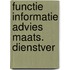 Functie informatie advies maats. dienstver